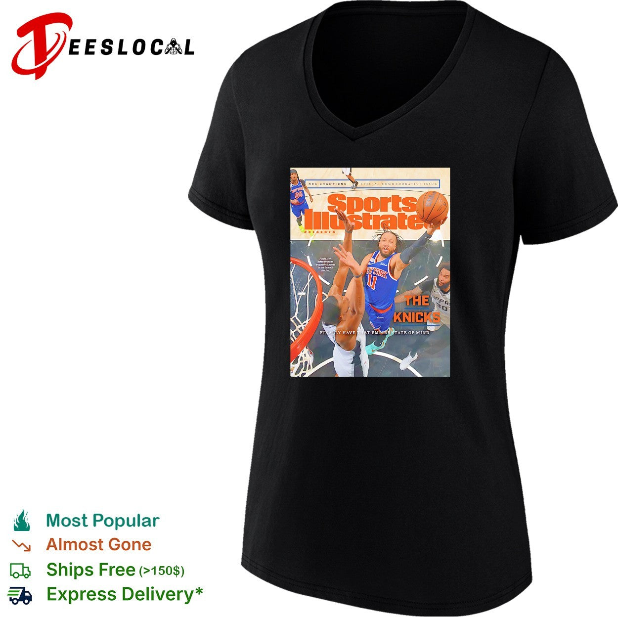 Jalen Brunson New York Knicks 2026 NBA Champions The Knicks Finally Have That Empire State Of Mind shirt