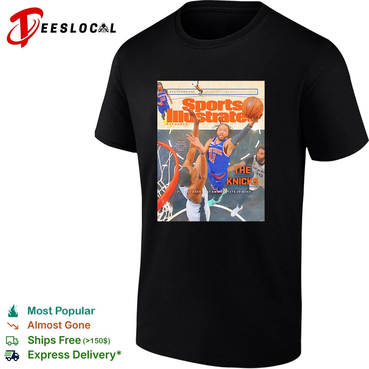 Jalen Brunson New York Knicks 2026 NBA Champions The Knicks Finally Have That Empire State Of Mind shirt