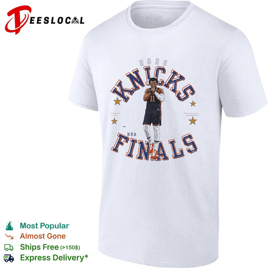 Jalen Brunson New York Knicks 2026 NBA Finals basketball shirt