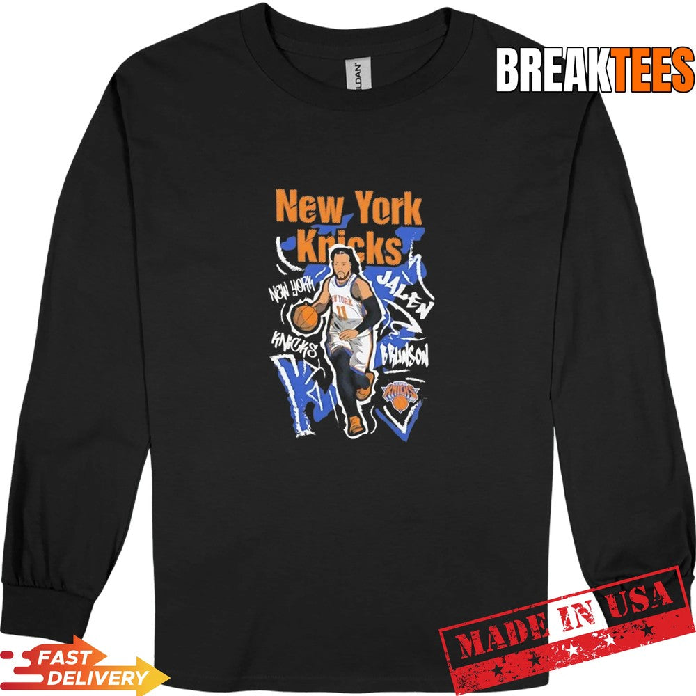 Jalen Brunson New York Knicks Basketball graphic T-Shirt