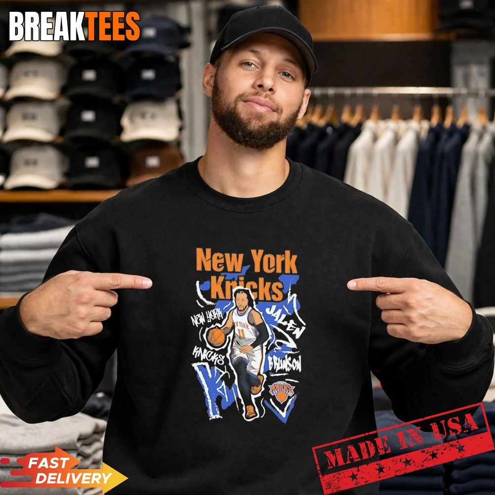 Jalen Brunson New York Knicks Basketball graphic T-Shirt