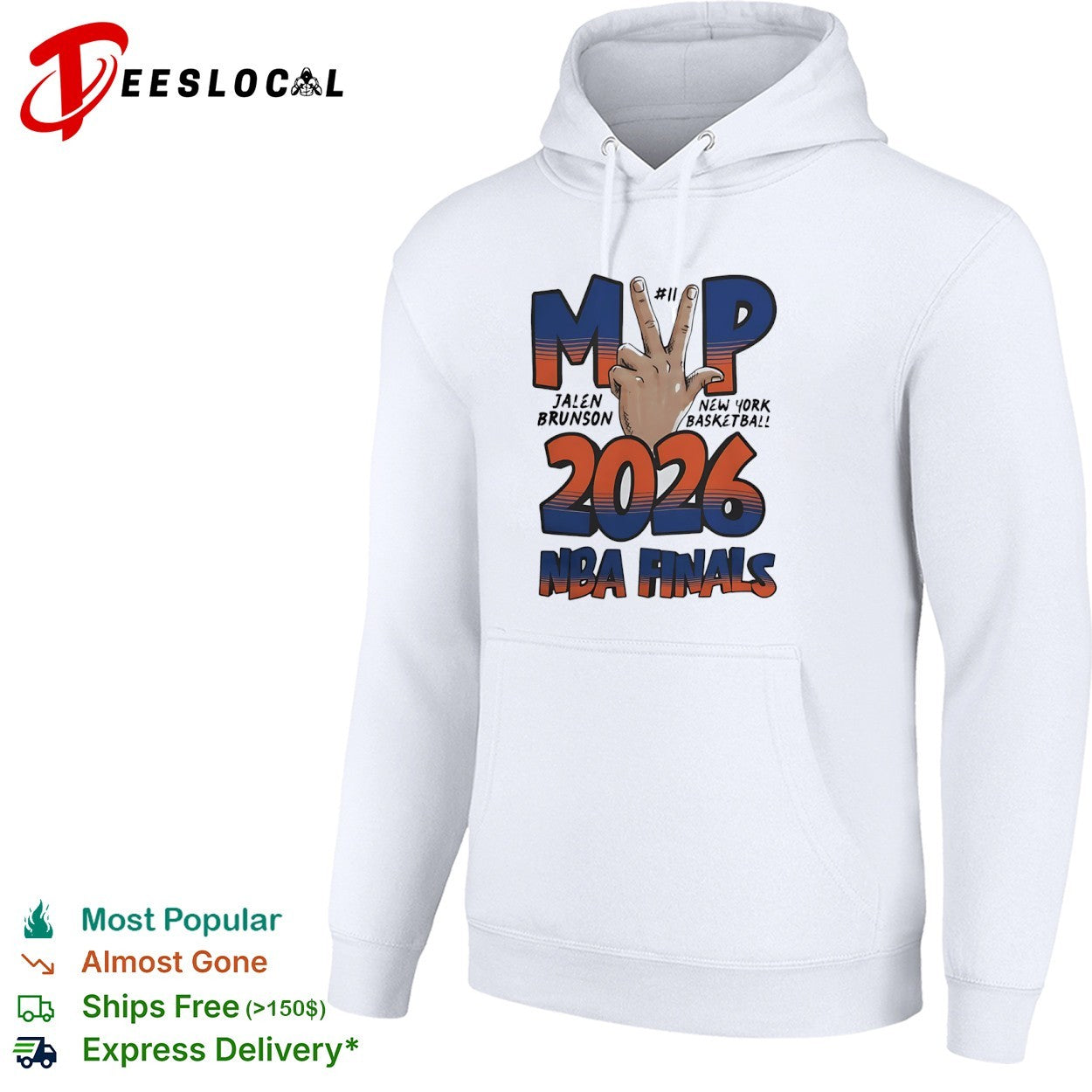 Jalen Brunson New York Knicks NBA 2026 Finals MVP shirt
