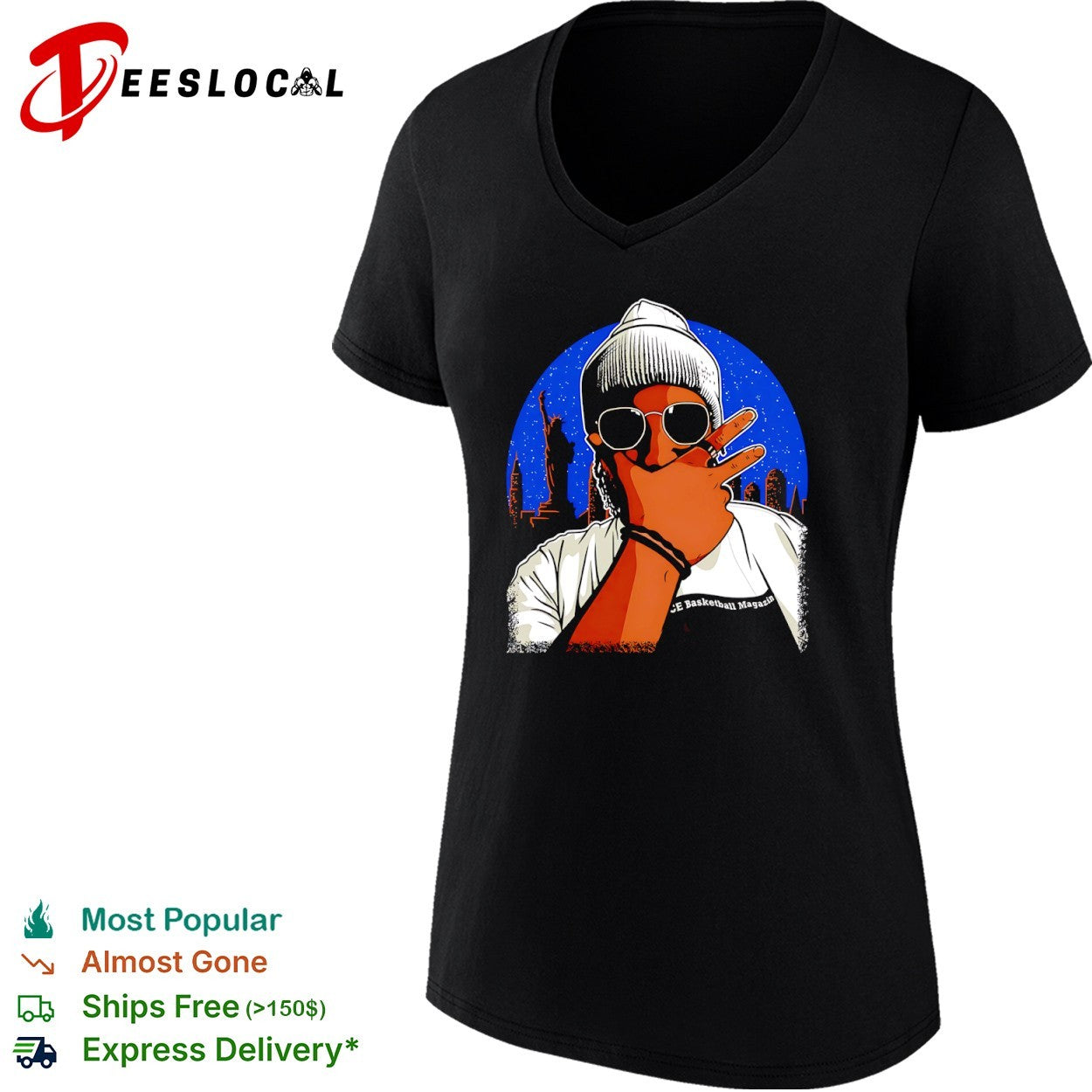 Jalen Brunson New York Knicks NBA CE Basketball Magazin Parody Pop Culture shirt