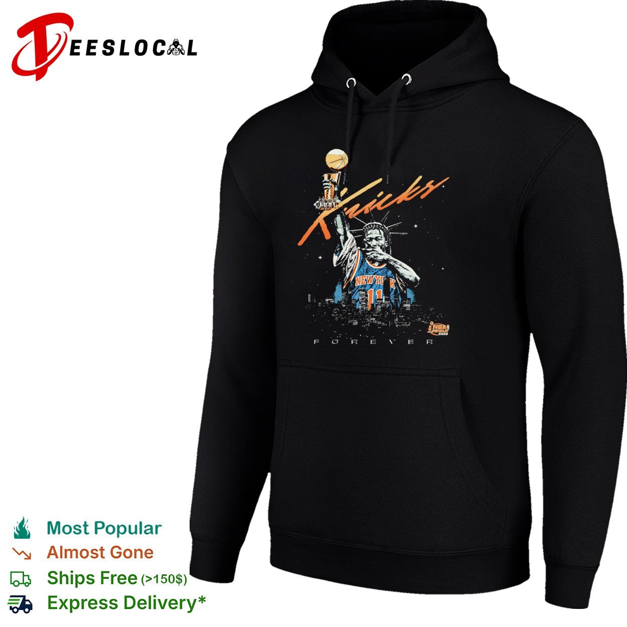 Jalen Brunson New York Knicks NBA Finals 2026 Forever basketball shirt