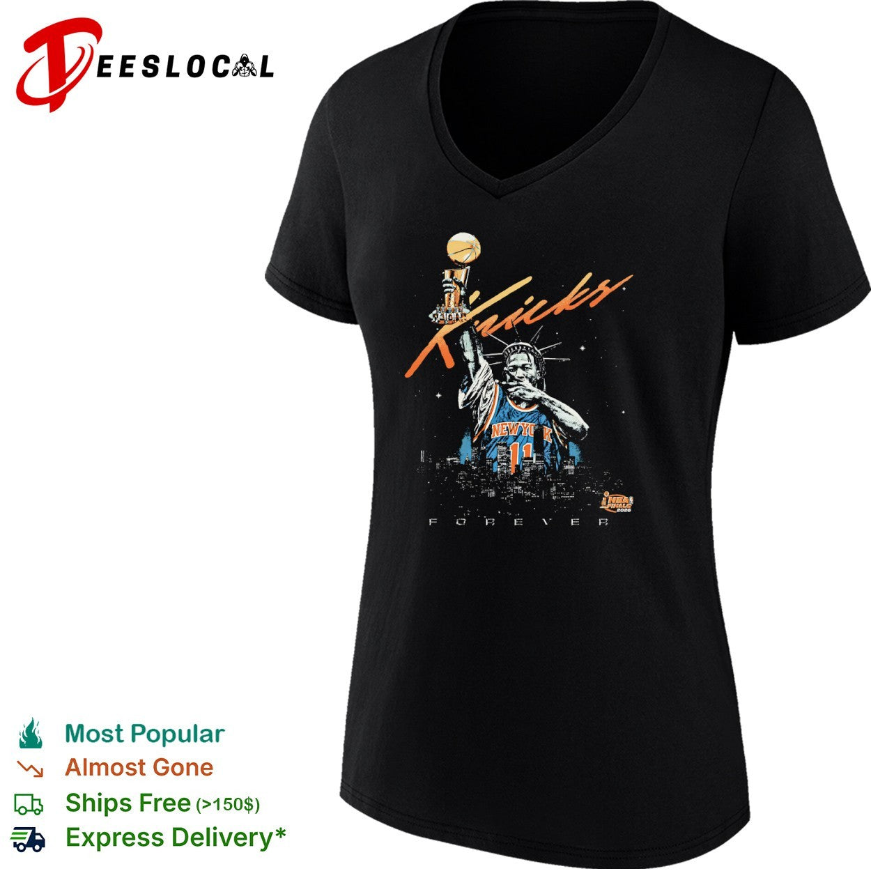 Jalen Brunson New York Knicks NBA Finals 2026 Forever basketball shirt