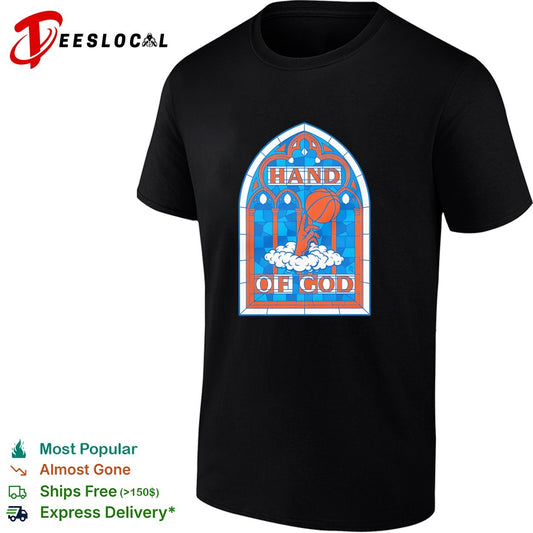 Jalen Brunson New York Knicks NBA Hand of God shirt