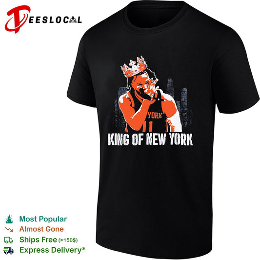 Jalen Brunson New York Knicks NBA King of New York shirt