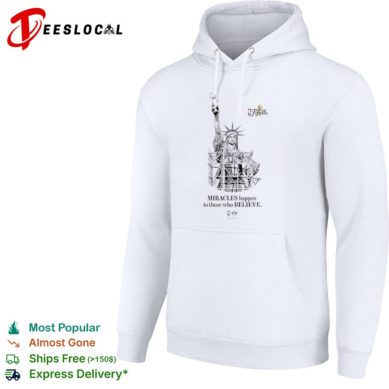 Jalen Brunson New York Knicks NBA Miracles happen to those who Believe shirt