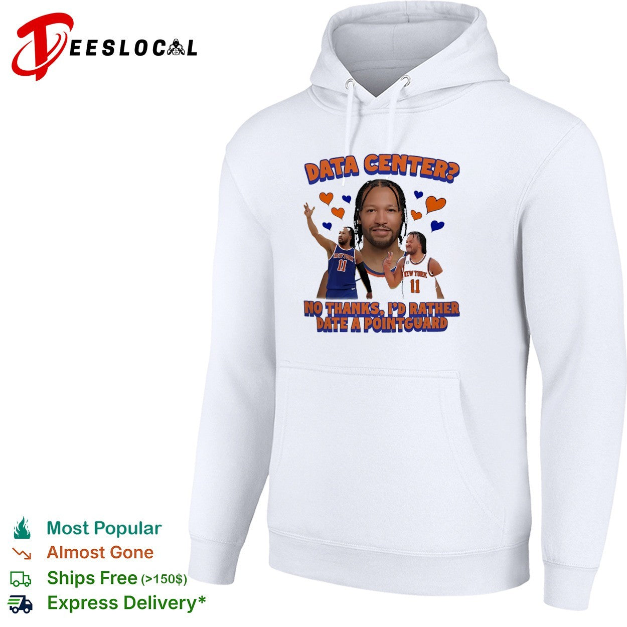 Jalen Brunson New York Knicks NBA no thanks id rather date a pointguard shirt