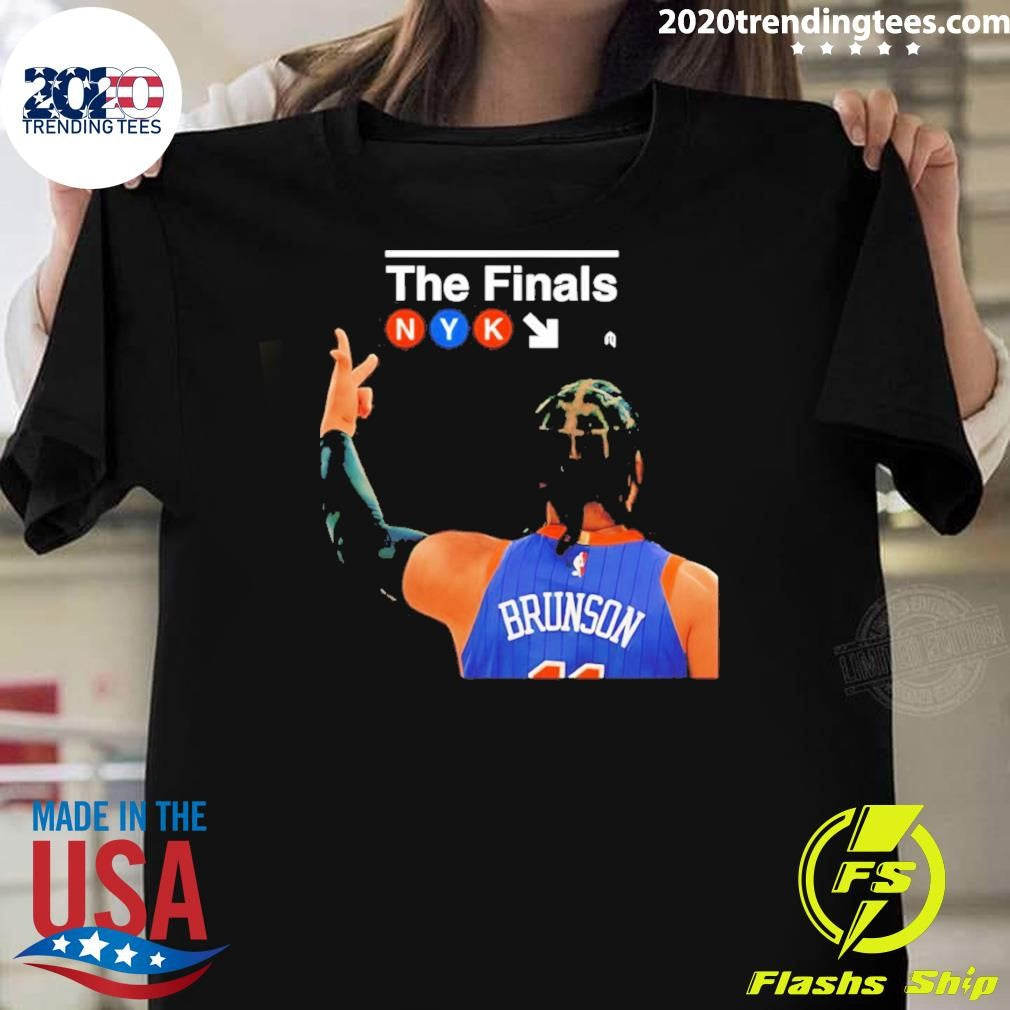 Jalen Brunson New York Knicks Nba Basketball The Finals 2026 Shirt