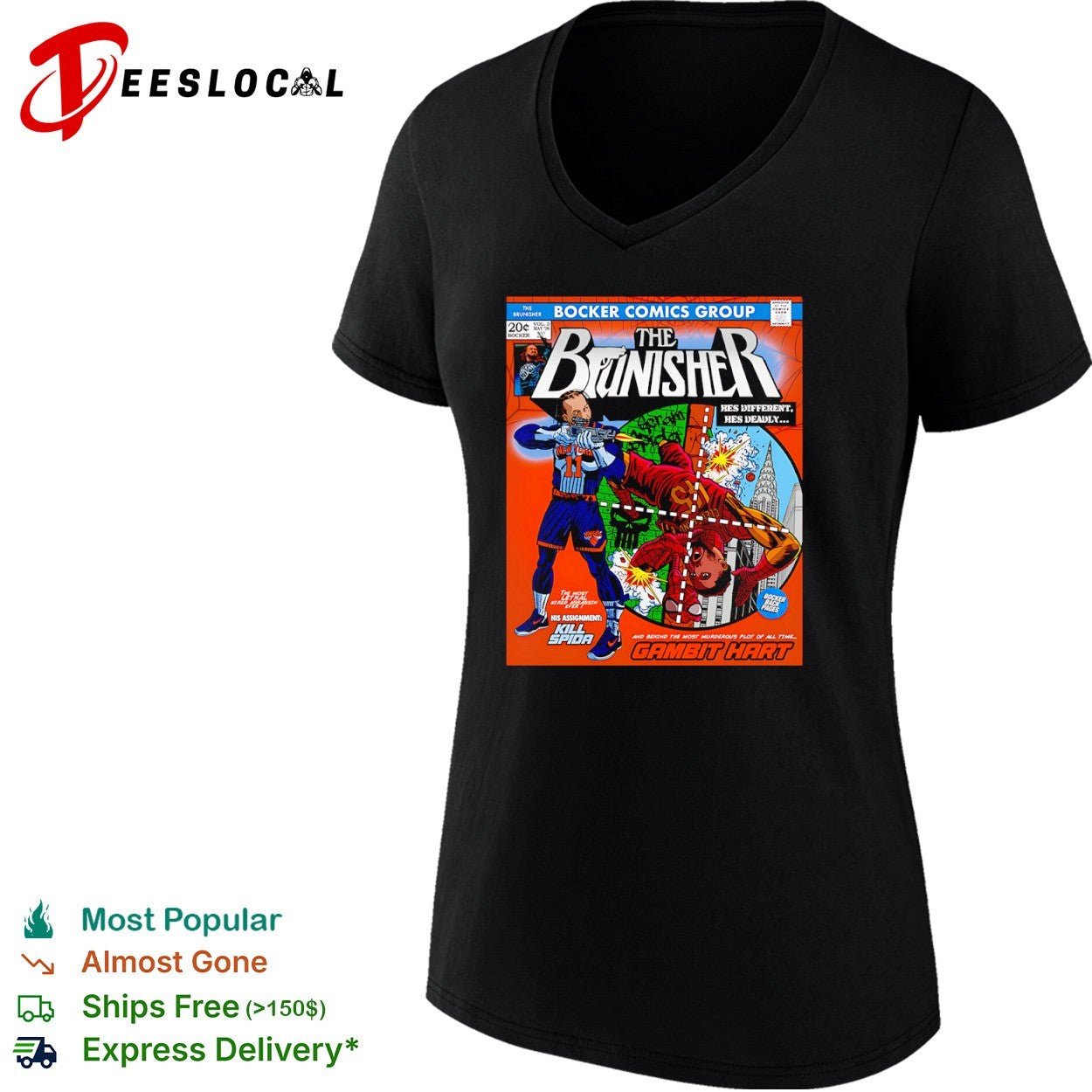 Jalen Brunson New York Knicks The Brunisher Donovon Mitchell Spida Marvel shirt
