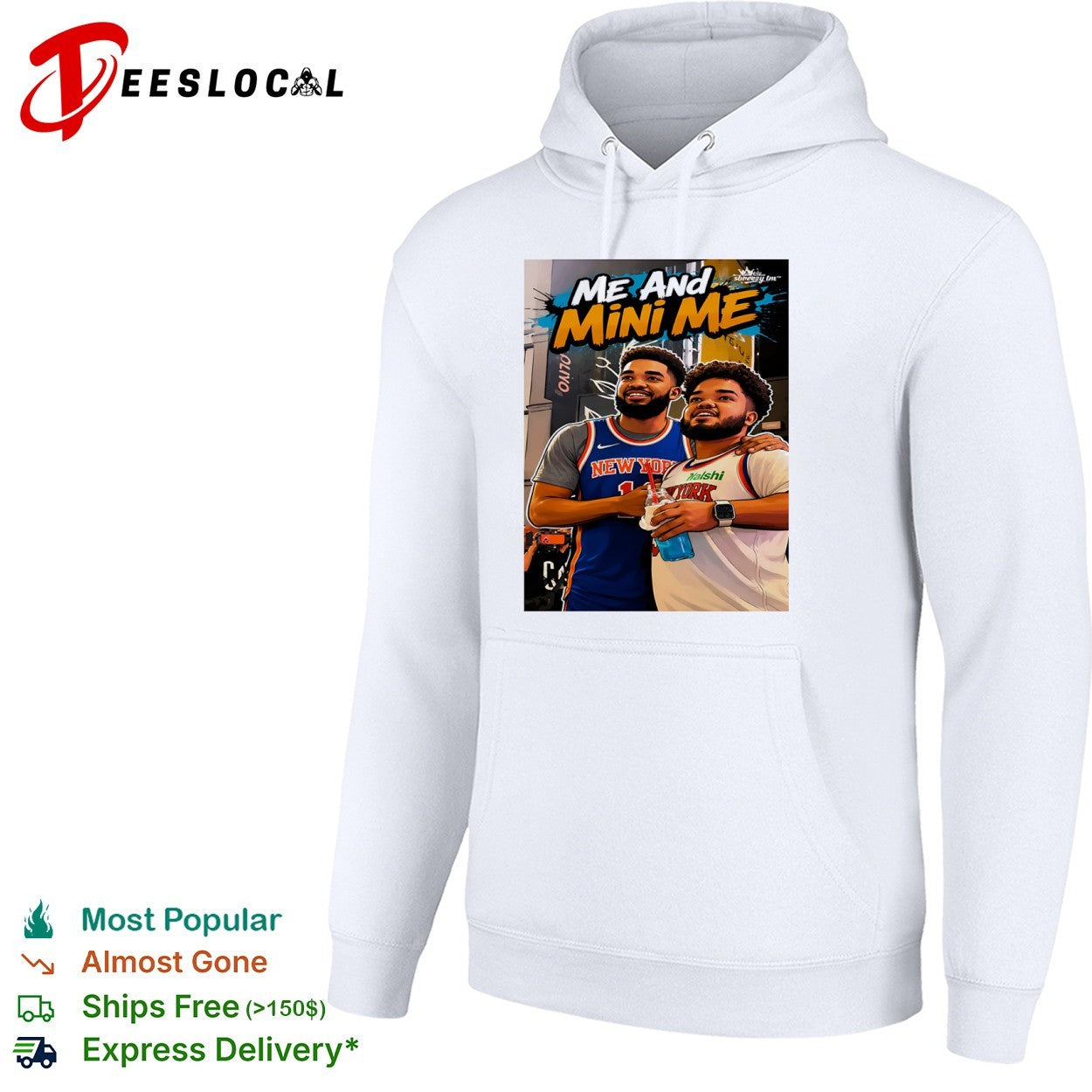 Jalen Brunson New York Knicks me and mini me shirt