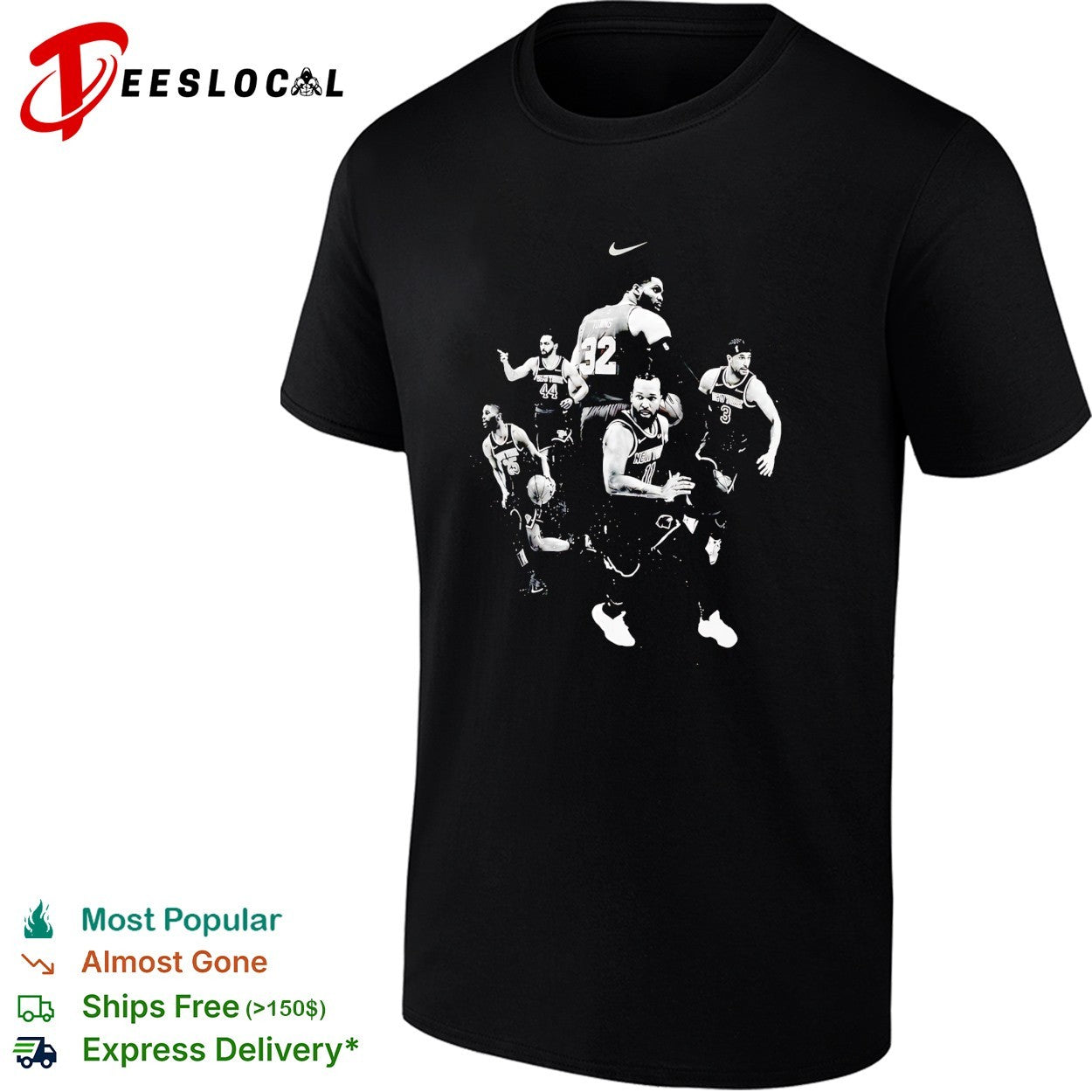 Jalen Brunson New York Knicks players NBA 2026 Finals Nike shirt