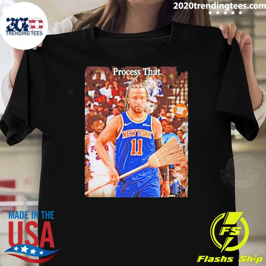 Jalen Brunson Process That Sweep Nba Playoffs Shirt
