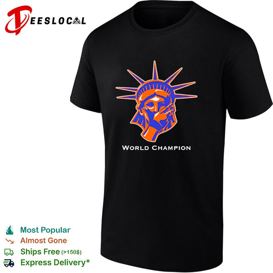 Jalen Brunson x Statue of Liberty New York Knicks World Champion shirt