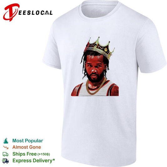 Jalen Bruson New York Knicks crowned king portrait championship celebration art shirt