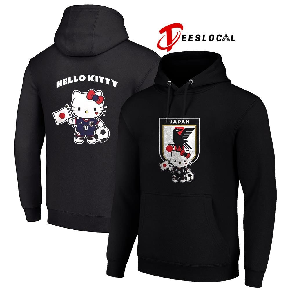 Japan soccer Hello Kitty World Cup graphic shirt