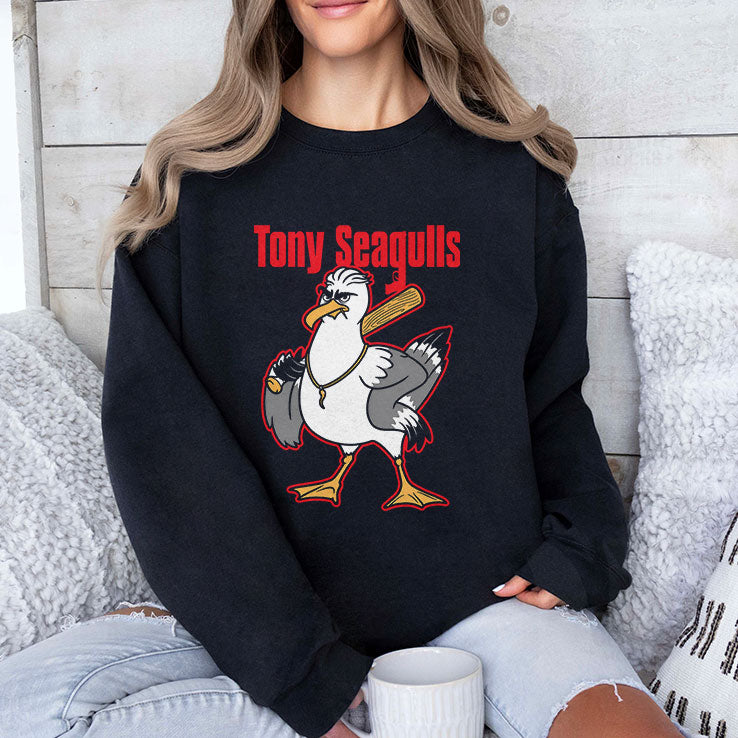 Jared Carrabis Tony Seagulls T Shirt