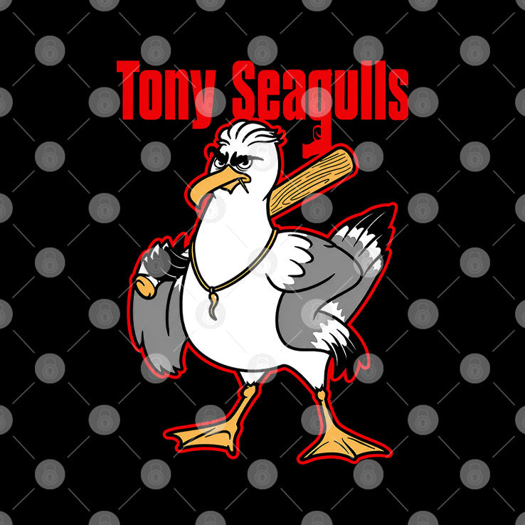 Jared Carrabis Tony Seagulls T Shirt