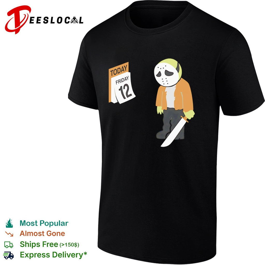 Jason Voorhees Friday the 12th shirt