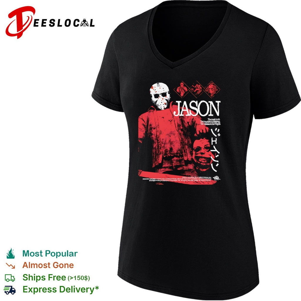 Jason Voorhees Friday the 13th The mask is on shirt