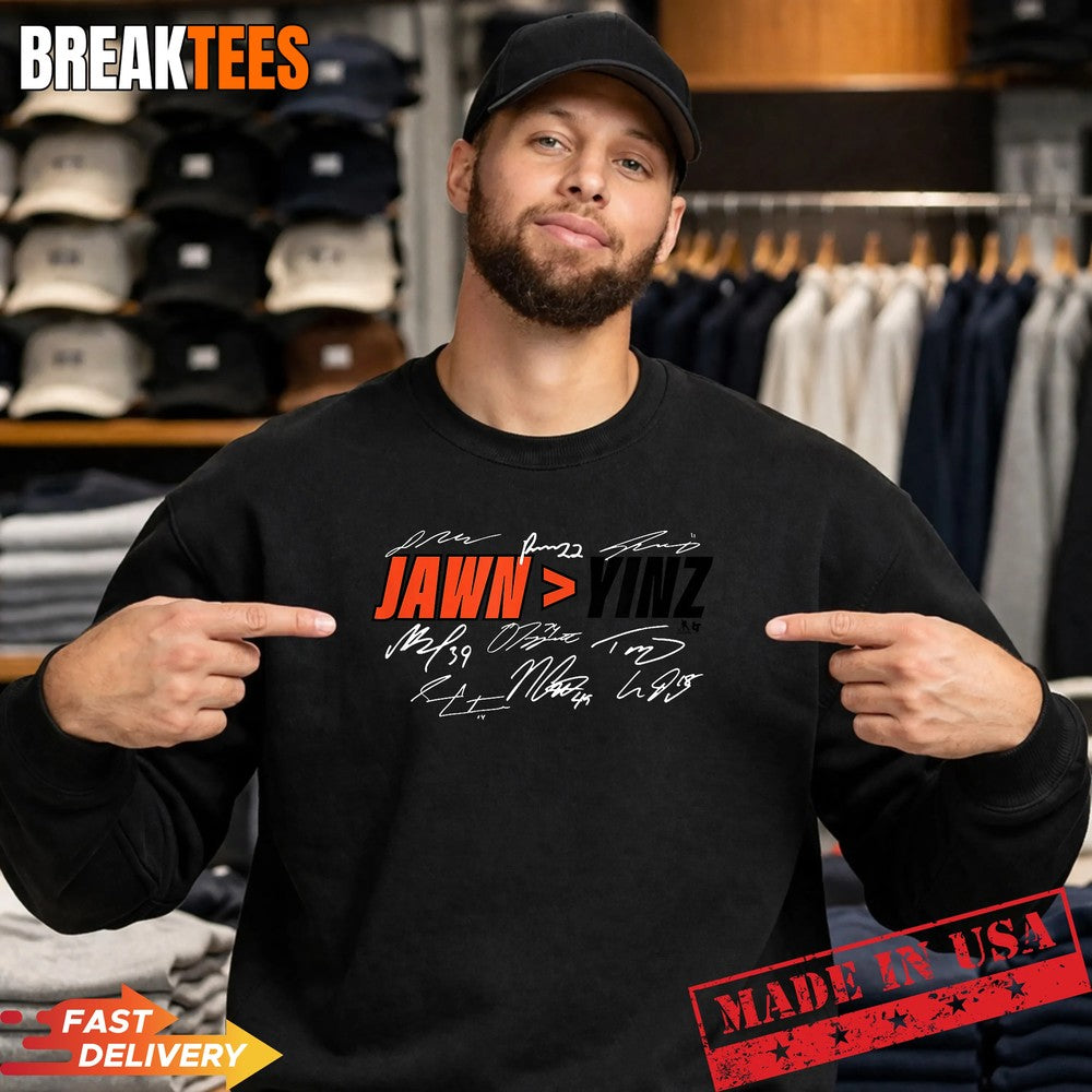Jawn Yinz Philadelphia Hockey Shirt