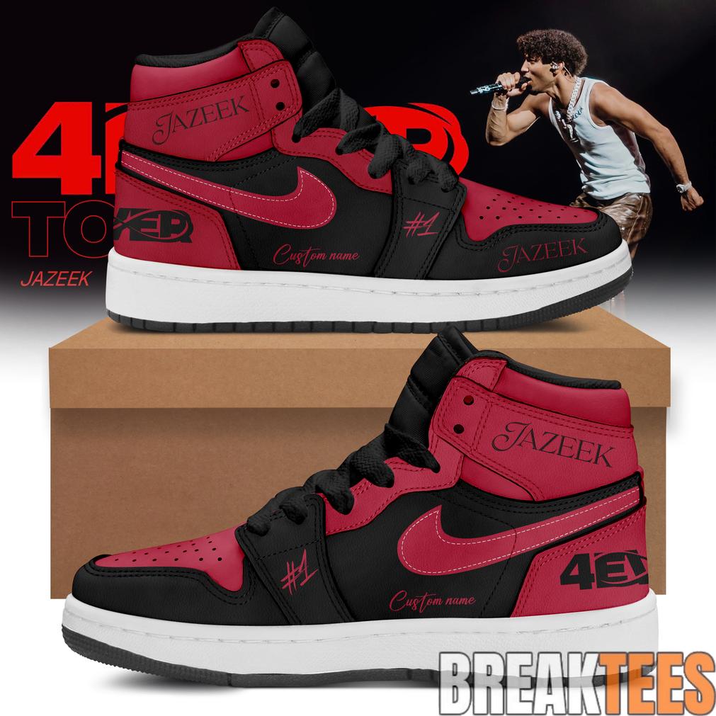 Jazeek – 4EVER Tour 2026 Custom Air Jordan 1 Shoes