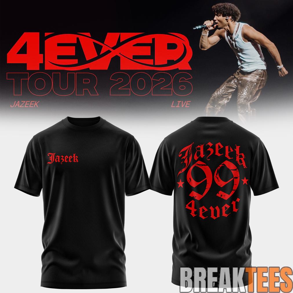 Jazeek 4EVER Tour 2026 Special T-Shirt