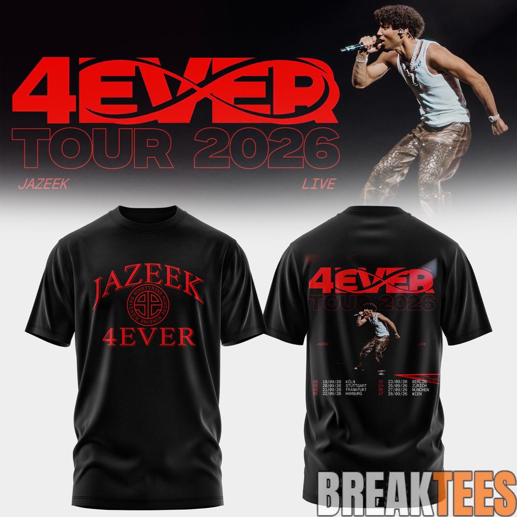 Jazeek 4EVER Tour 2026 T-Shirt