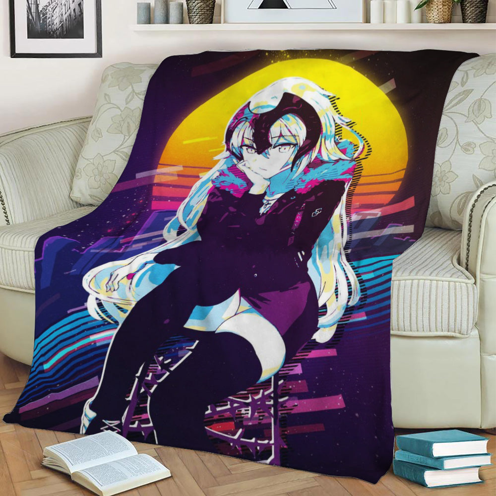 Jeanne dArc Alter Fleece Throw Blanket