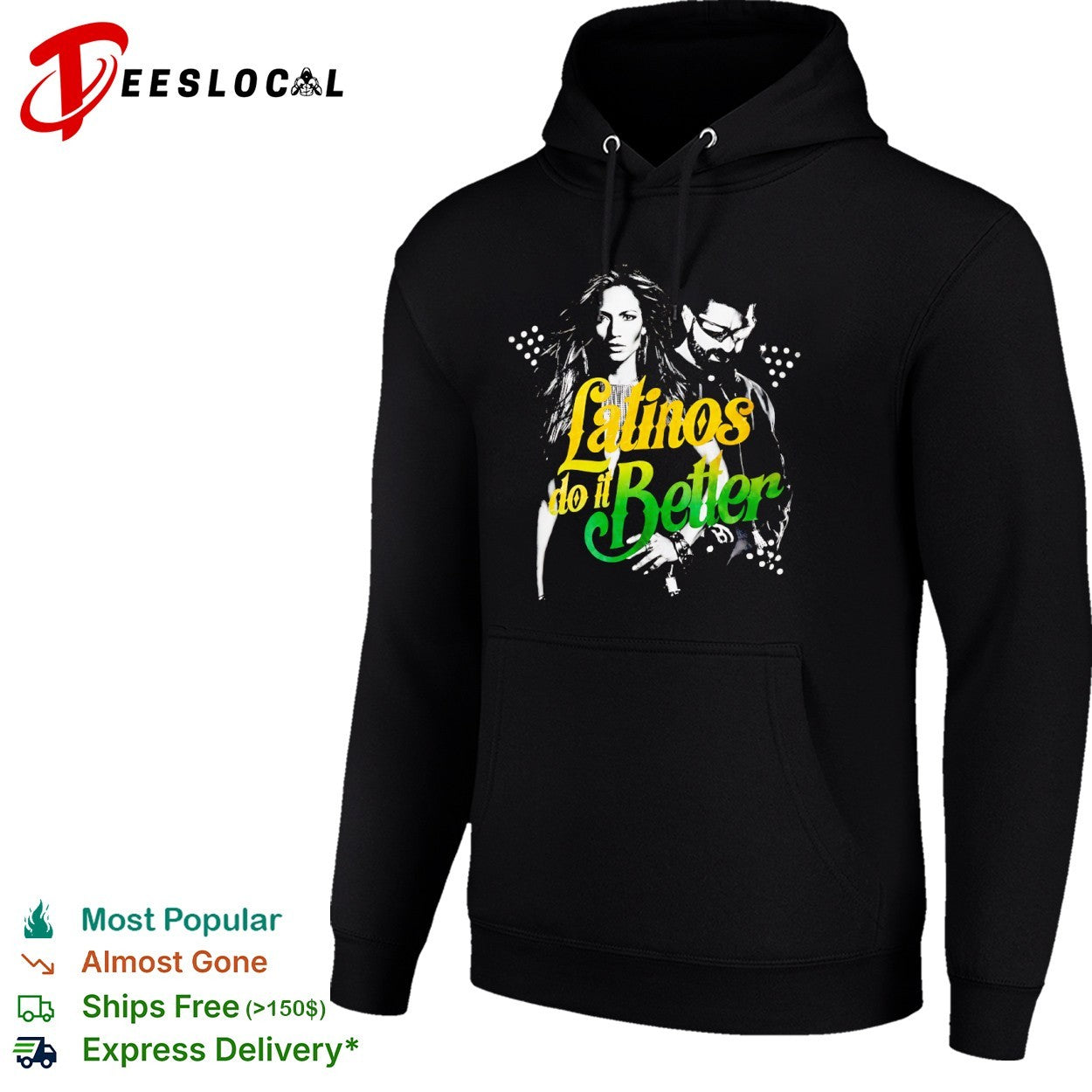 Jennifer Lopez Wisin Latinos do it Better shirt