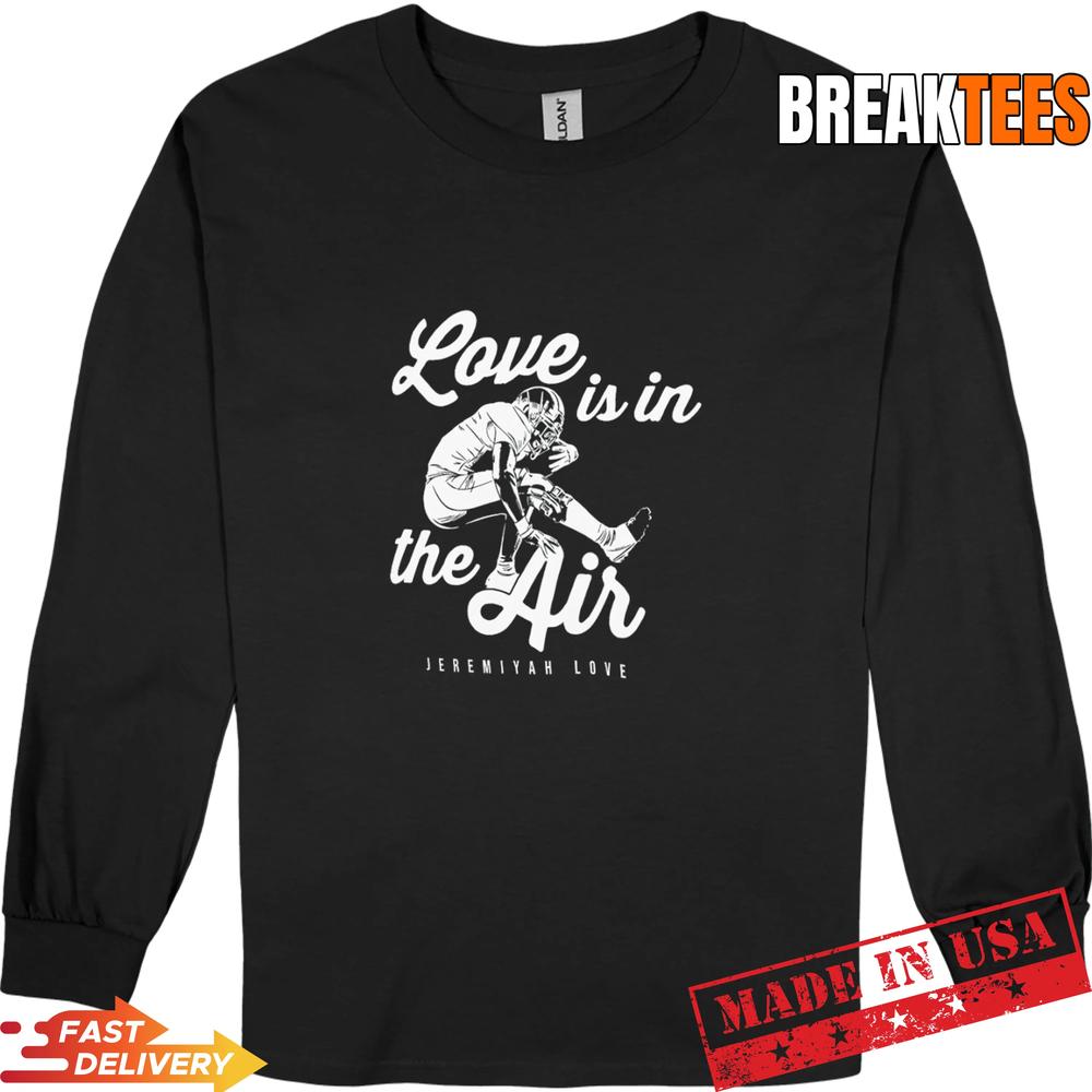 Jeremiyah Love Arizona Cardinals love is in the air T-Shirt
