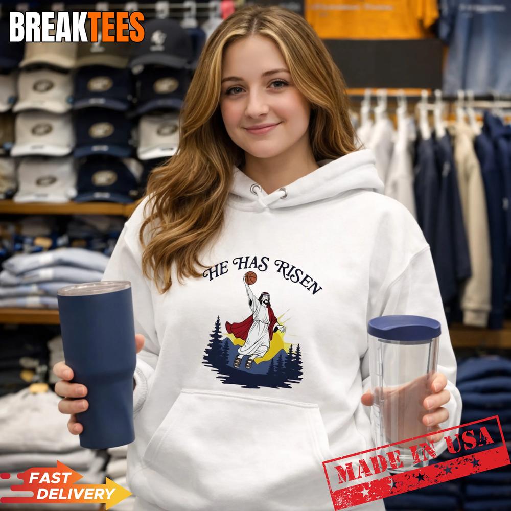 Jesus Has Risen Jordan parody T-Shirt