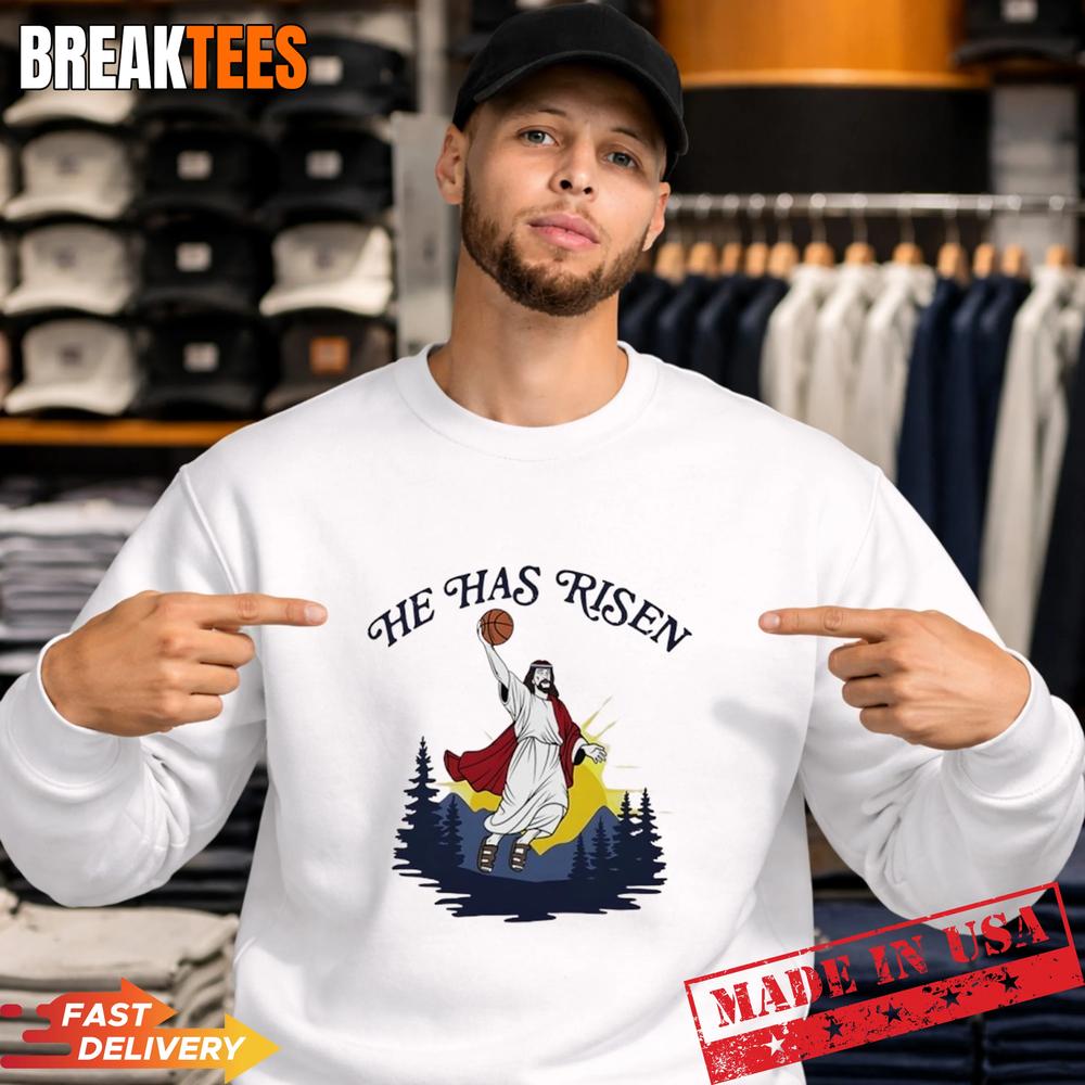 Jesus Has Risen Jordan parody T-Shirt