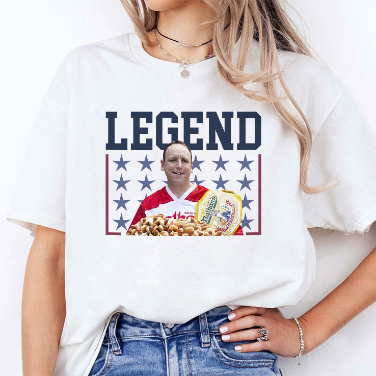 Joey Chestnut Legend 4th Of July T Shirt