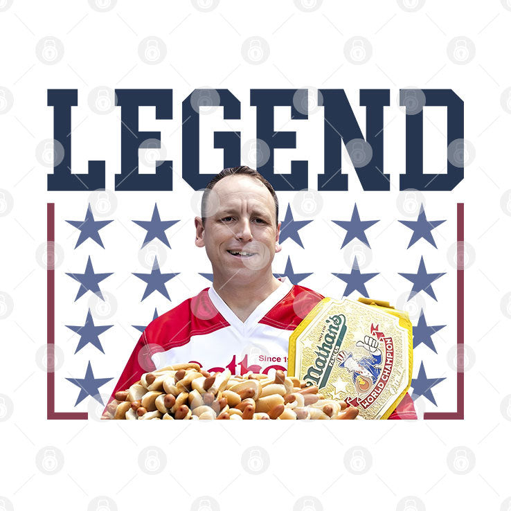 Joey Chestnut Legend 4th Of July T Shirt