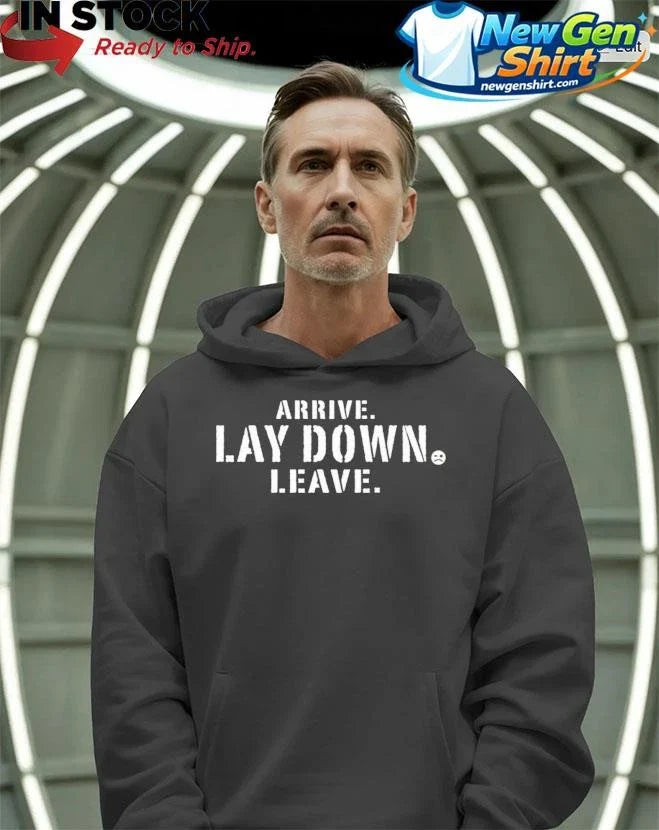 Johnny Gargano Arrive Lay Down Leave Shirt