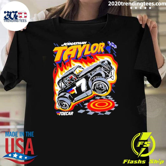 Jonathan Taylor Toecar Racing Car Shirt