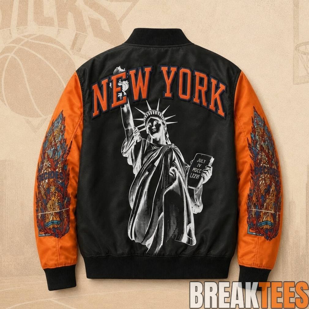 Jordan Clarkson Knicks NBA Finals 2026 Bomber Jacket