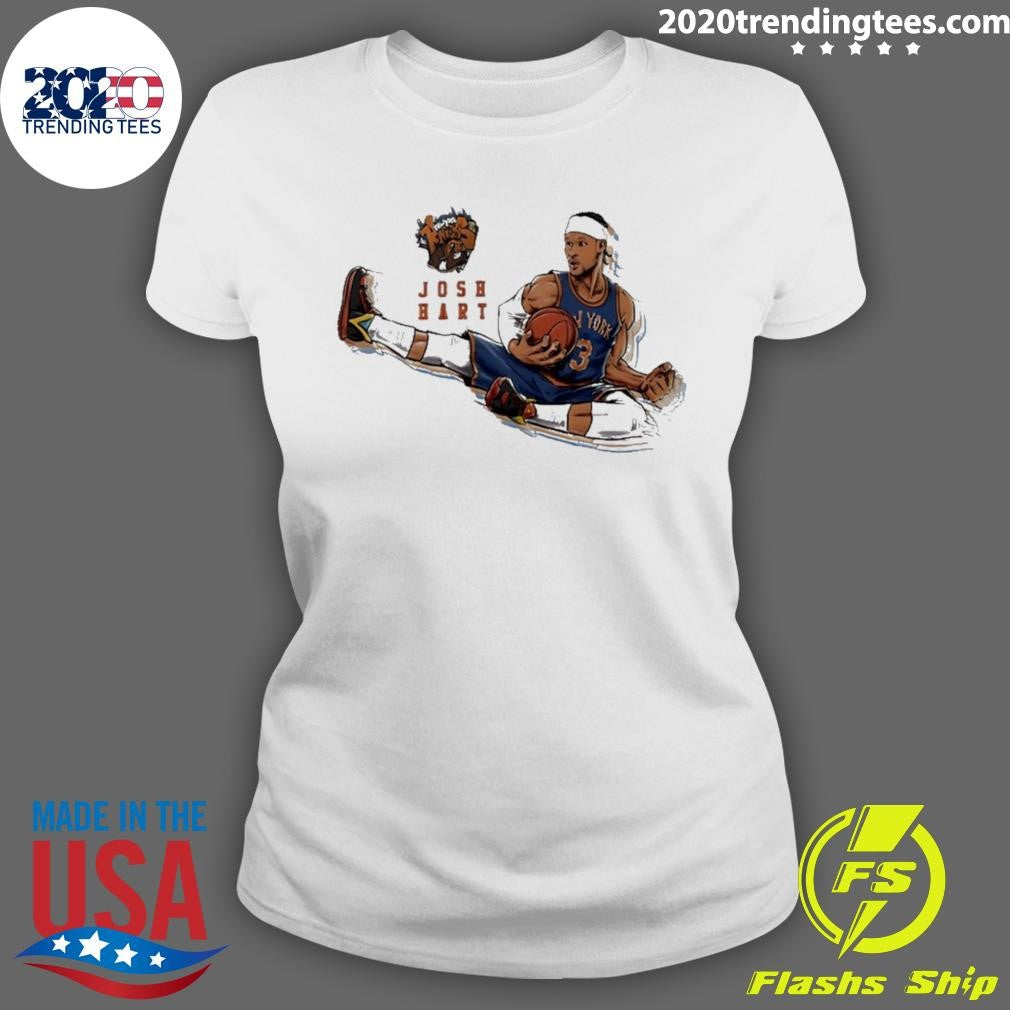 Josh Hart Knicks New York Knicks Player Pose Star Shirt