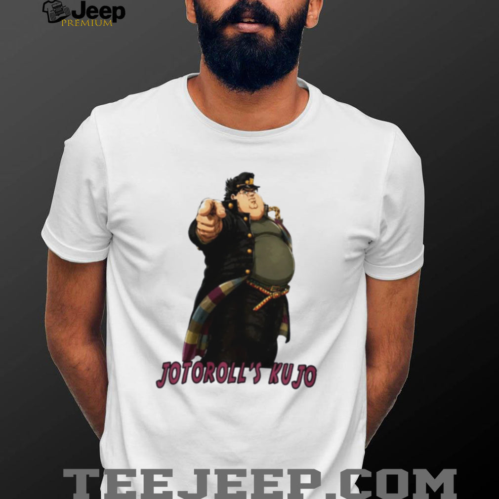 Jotoroll’s Kujo Bootleg Parody Rolls JoJo’s Bizarre Adventure shirt