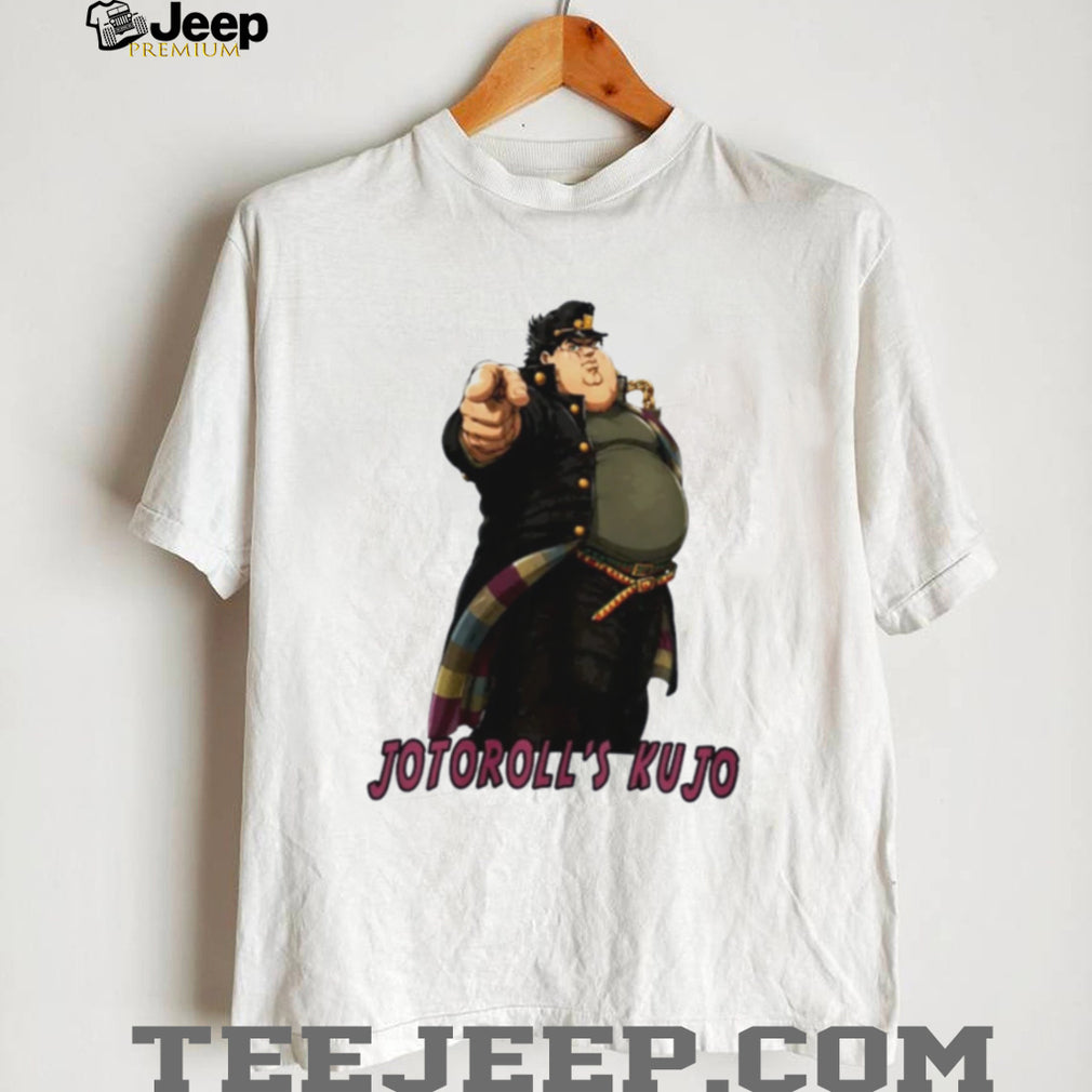 Jotoroll’s Kujo Bootleg Parody Rolls JoJo’s Bizarre Adventure shirt