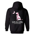 Judy Local Girl Outfitters Bold Pink Camo Dog Moon Outdoor Nature Loving Offering Comfort Everyday TTP T-Shirts