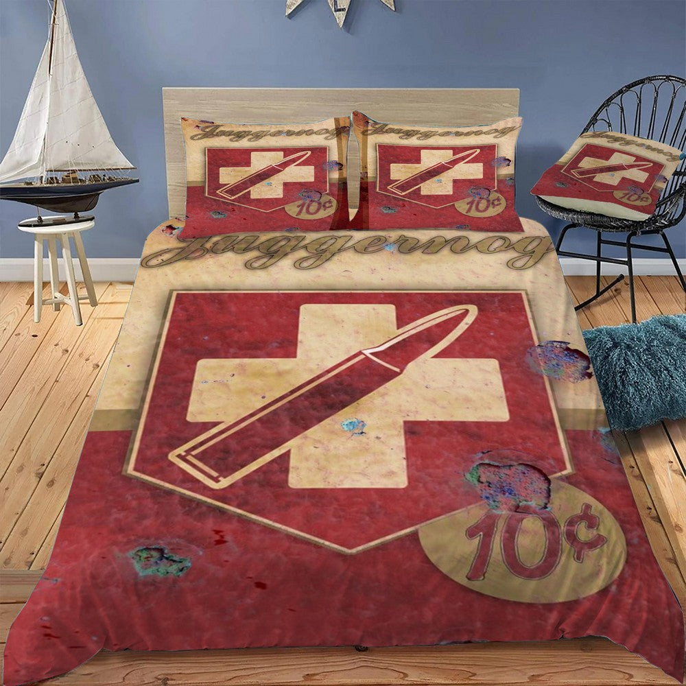 Juggernog Perk Bedding Set (Duvet Cover & Pillow Shams)