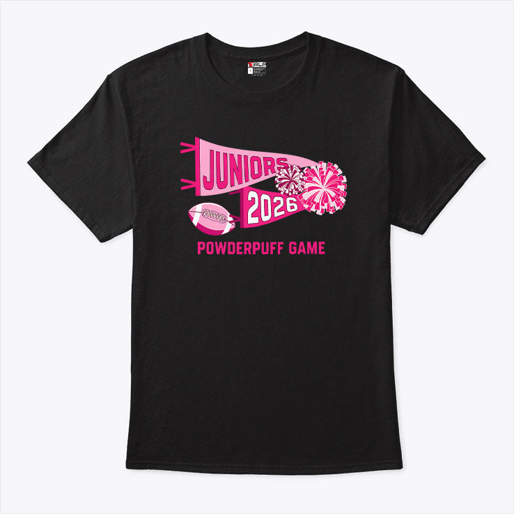 Juniors 2026 Powderpuff Game T Shirt