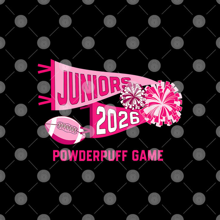 Juniors 2026 Powderpuff Game T Shirt