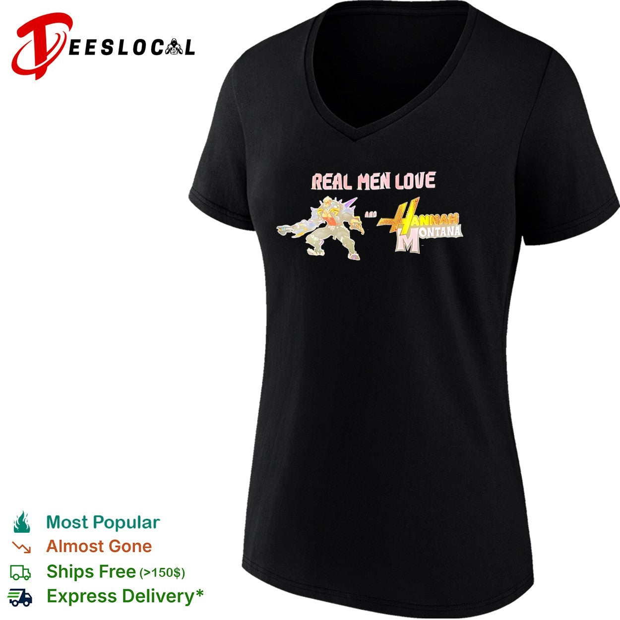 Junker Queen Overwatch 2 and Hannah Montana Real Love The Game Character Shirt