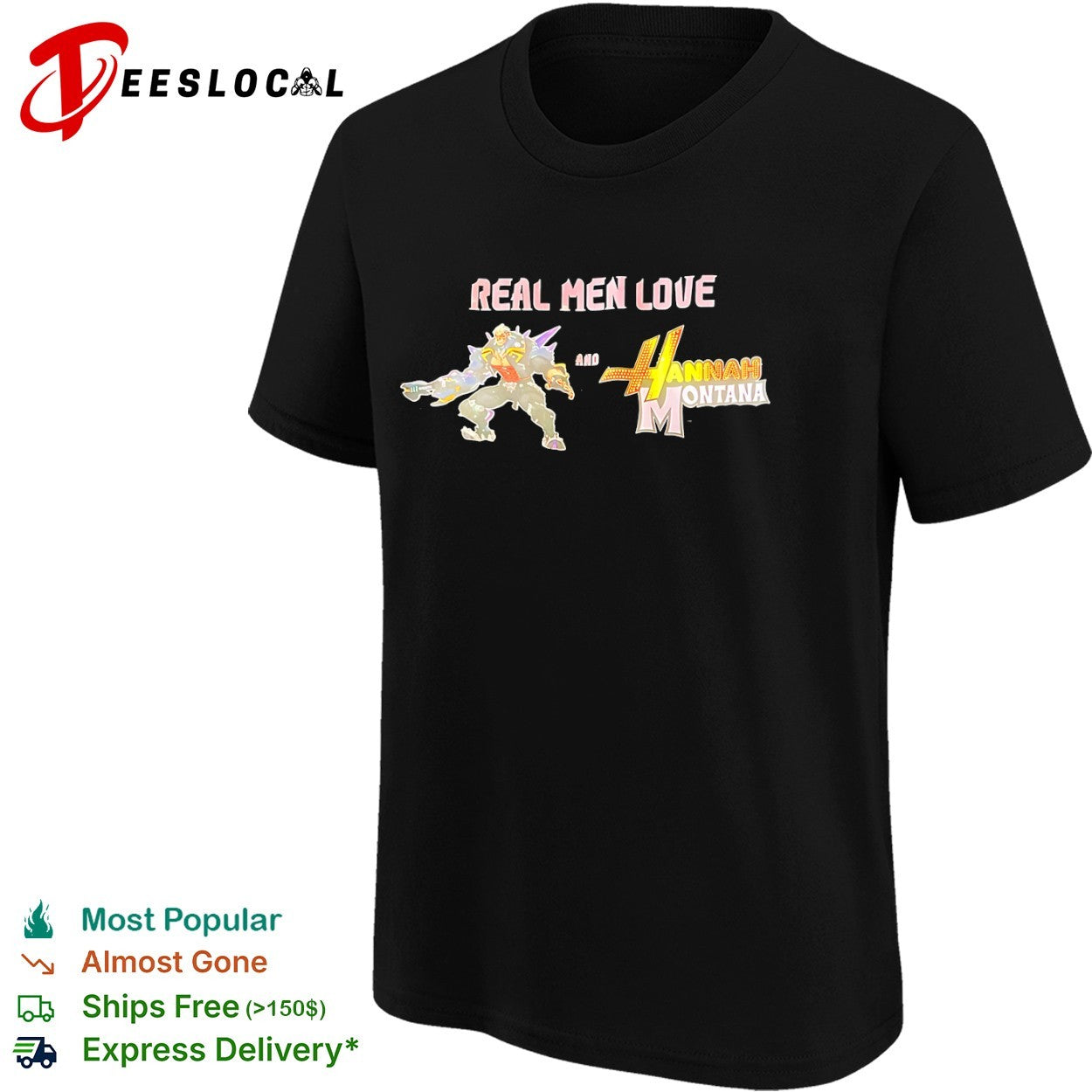 Junker Queen Overwatch 2 and Hannah Montana Real Love The Game Character Shirt