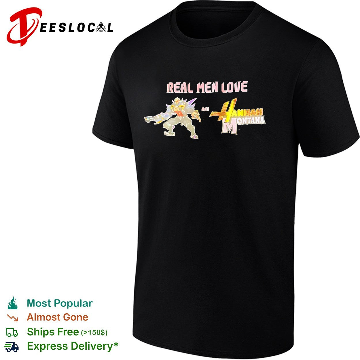 Junker Queen Overwatch 2 and Hannah Montana Real Love The Game Character Shirt