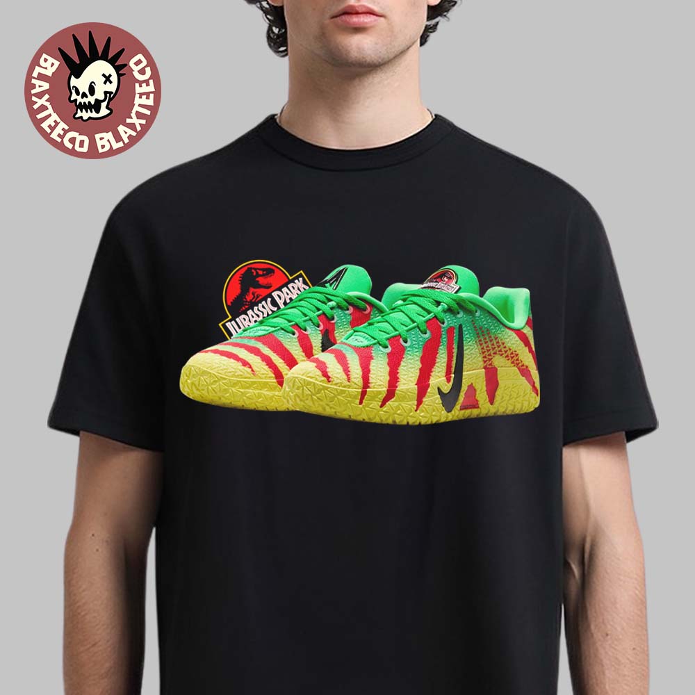 Jurassic Park x Nike Ja 3 Green Spark Tour SUV Colorway T-Shirt